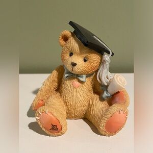 Cherished Teddie # 127949 Graduate with blue tassels